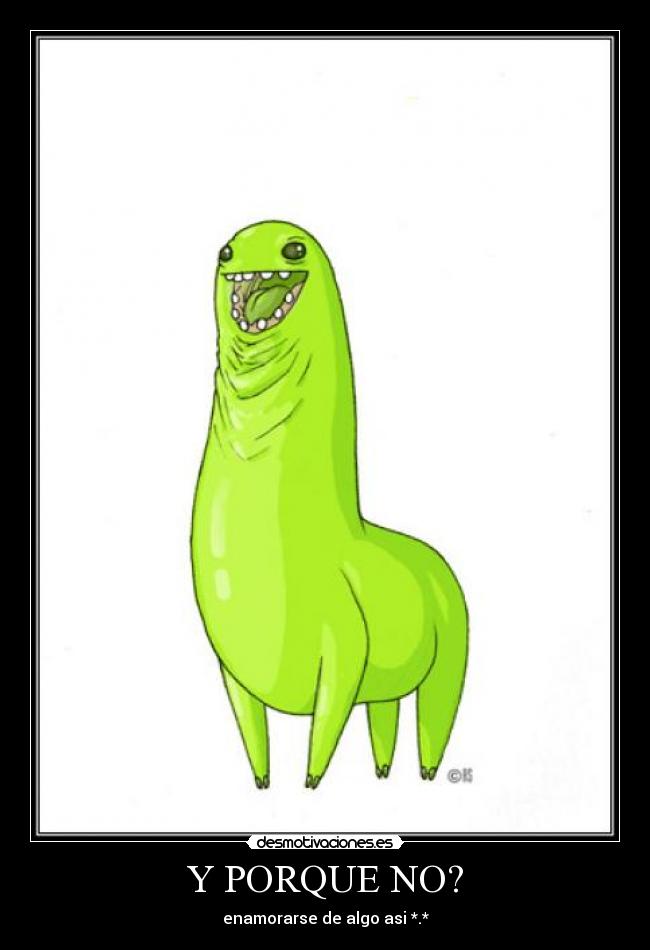 Y PORQUE NO? -