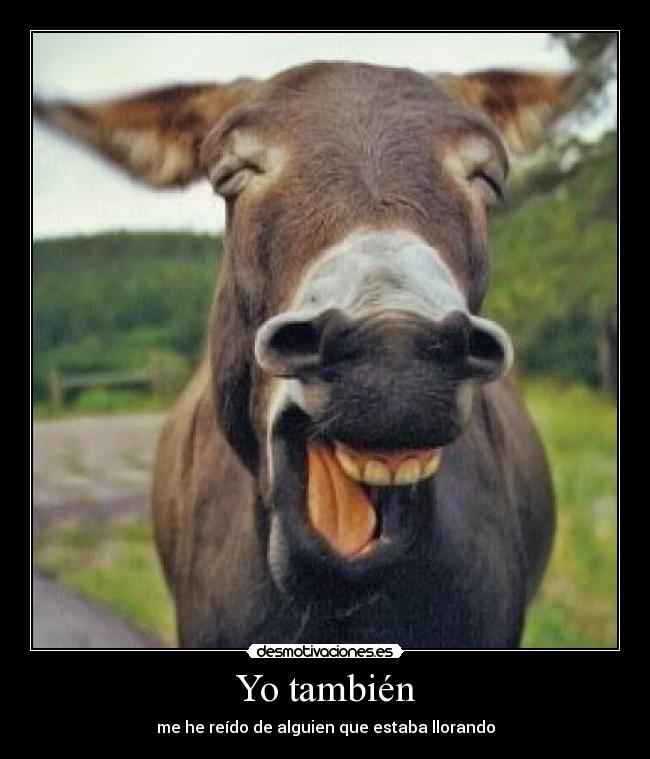 Yo también -