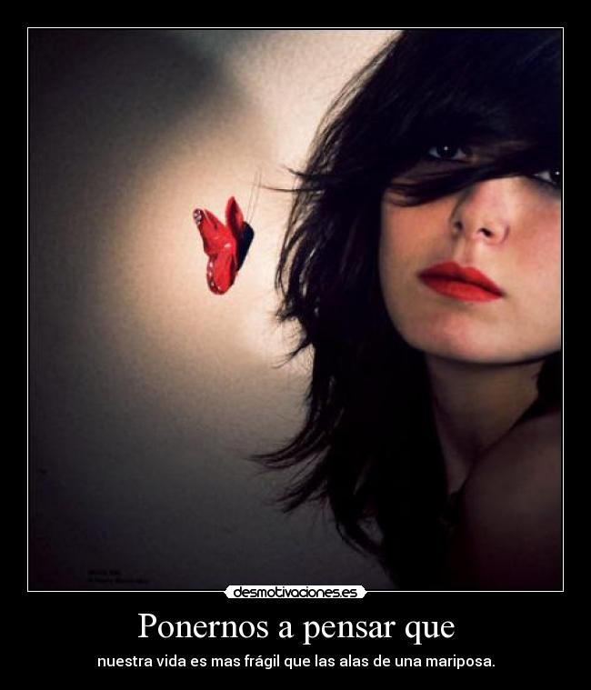 Ponernos a pensar que - 