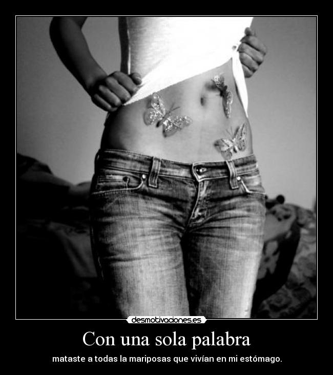 Con una sola palabra - 