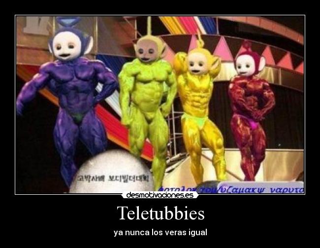Teletubbies - ya nunca los veras igual