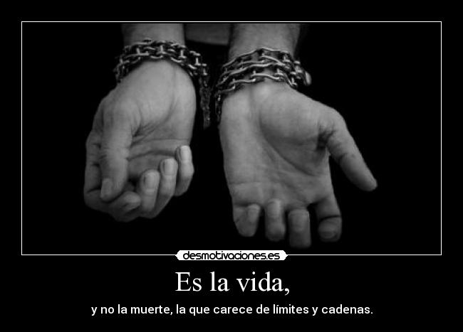 Es la vida, -
