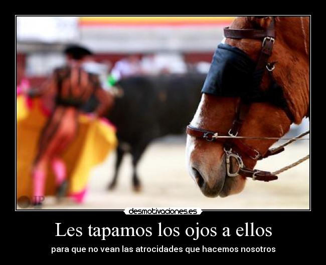 Les tapamos los ojos a ellos - 