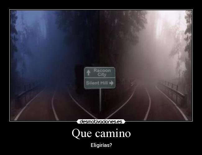 Que camino - Eligirías?