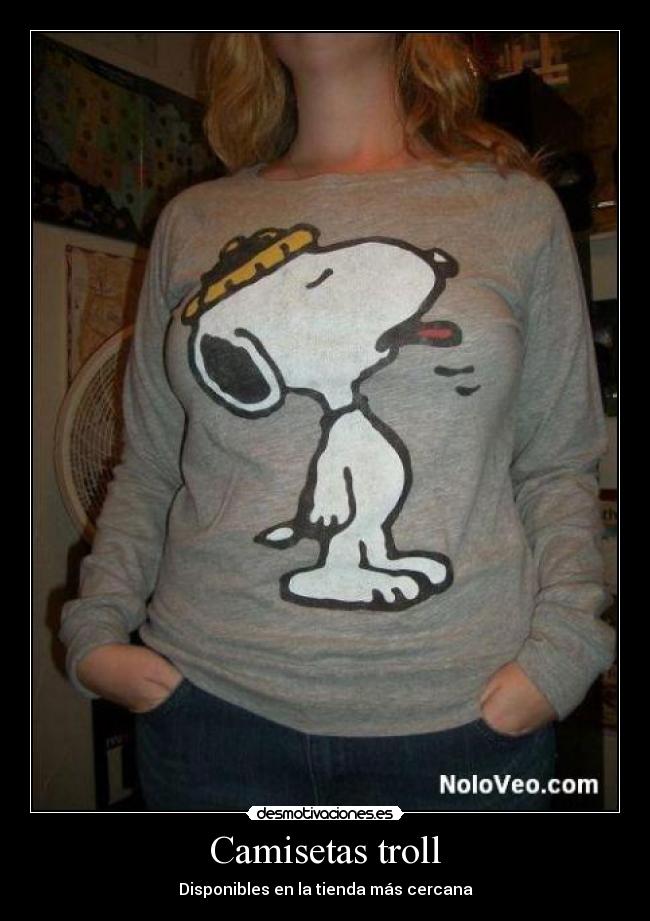 Camisetas troll -