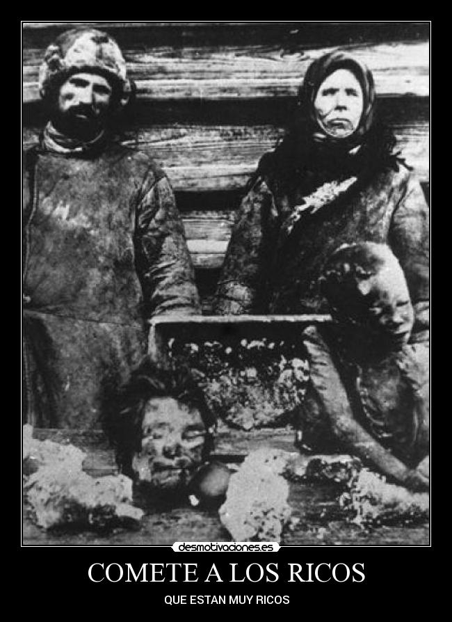 carteles comete los ricos clanlibertario clanmcleod desmotivaciones