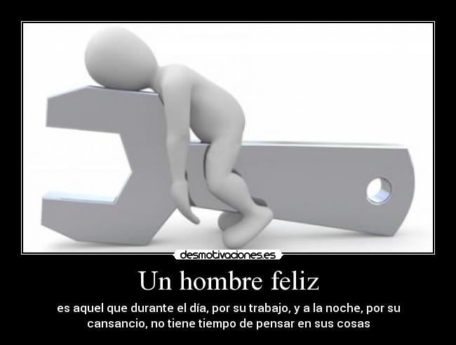 Un hombre feliz -