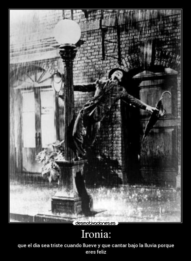 Ironia: - 