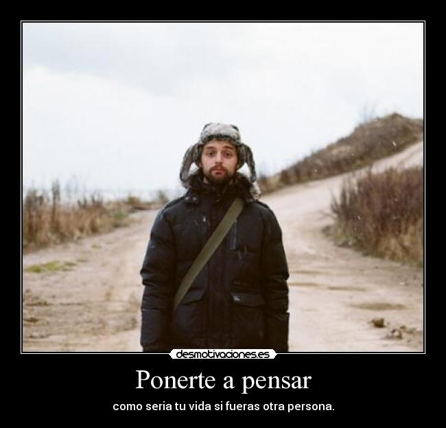 Ponerte a pensar - 