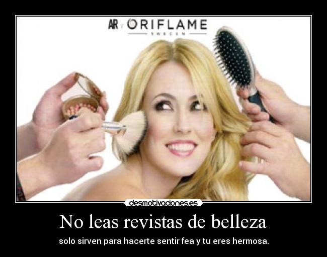 No leas revistas de belleza - 