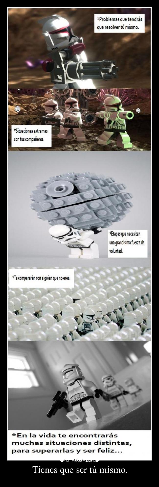 carteles tu mismo lego desmotivaciones