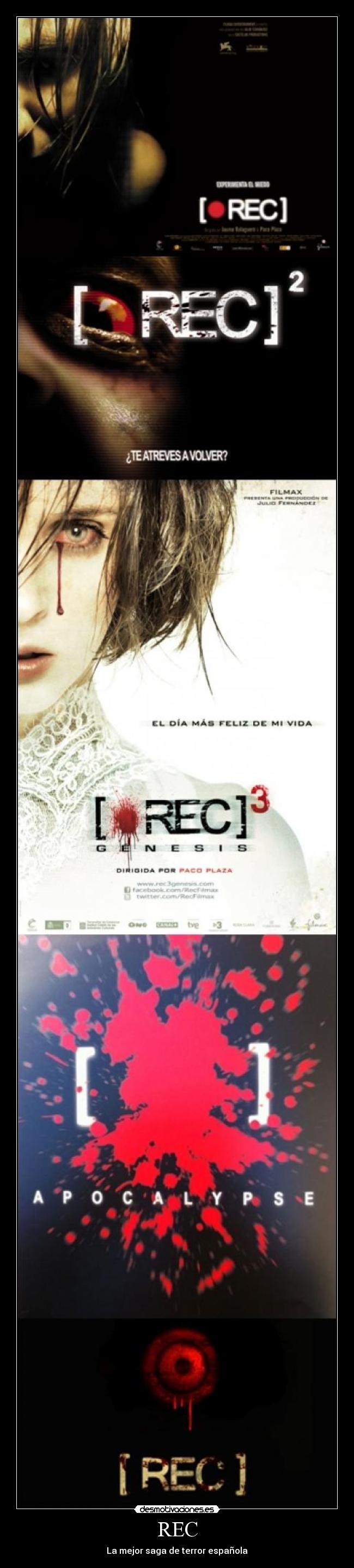 REC - La mejor saga de terror española