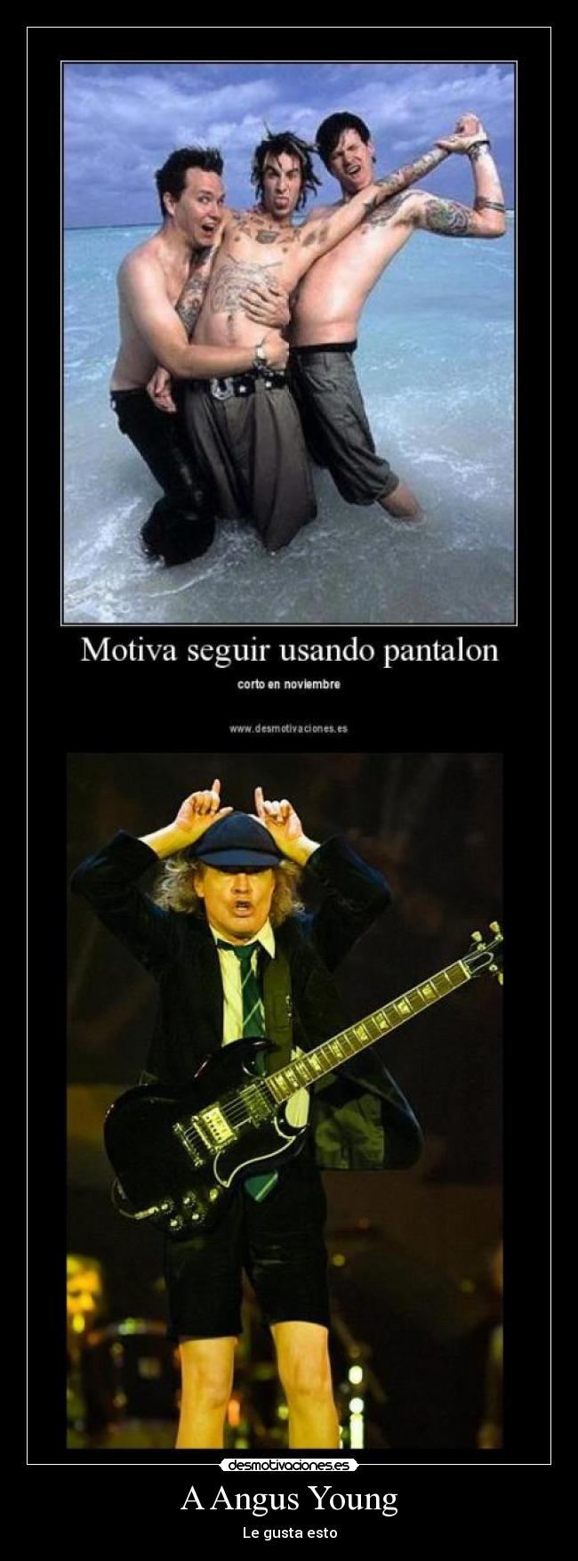 A Angus Young - Le gusta esto