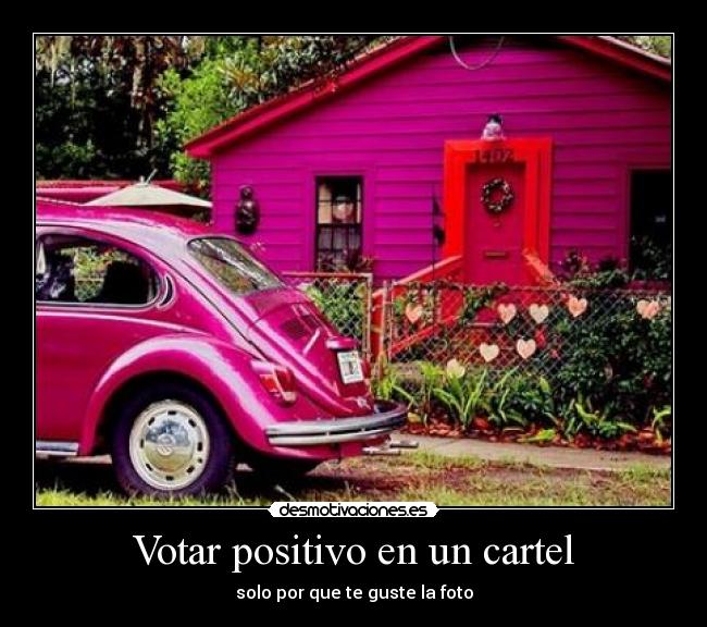 Votar positivo en un cartel - 