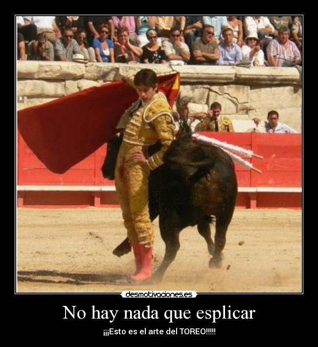 No hay nada que esplicar -