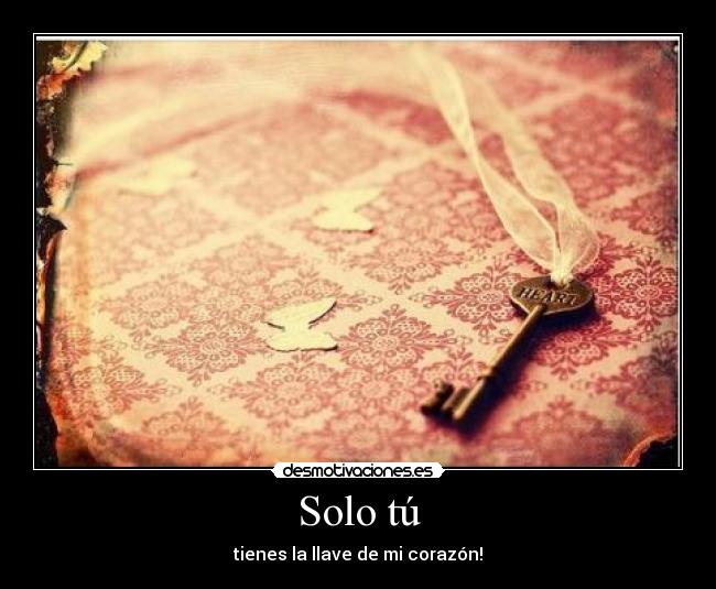 Solo tú - 