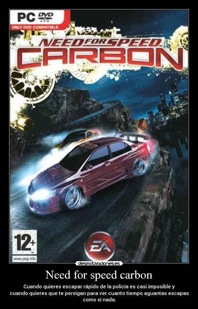 Need for speed carbon -