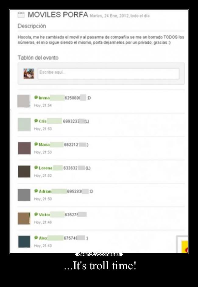 ...Its troll time! -