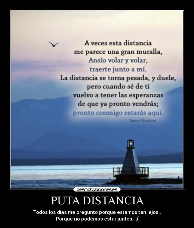 PUTA DISTANCIA -