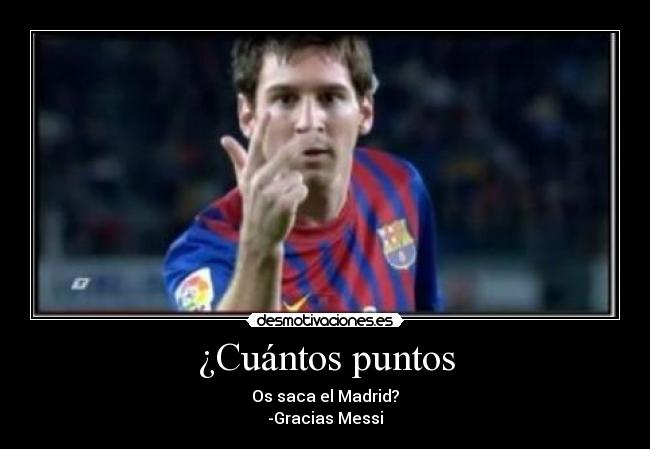 ¿Cuántos puntos -