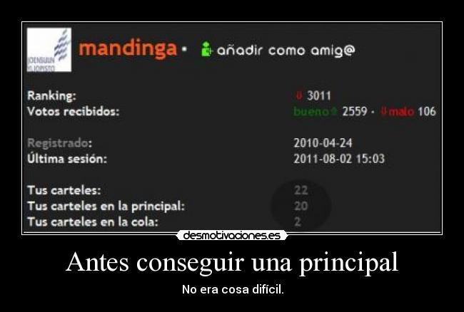 carteles infernous principal era dificil antes desmotivaciones