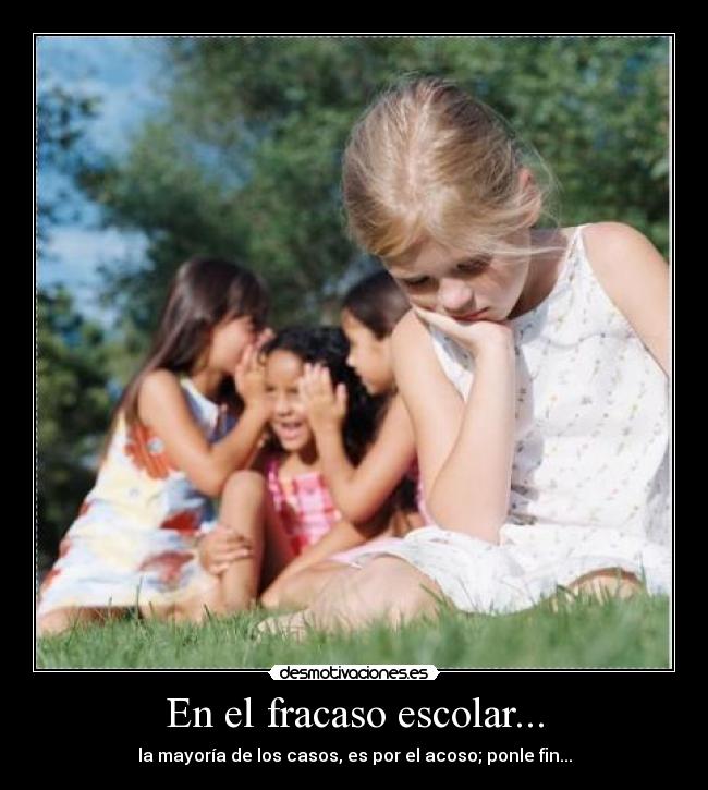 En el fracaso escolar... -