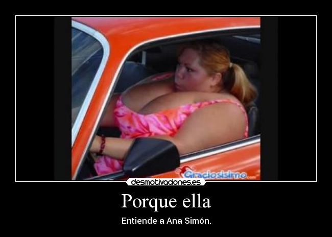 Porque ella - Entiende a Ana Simón.