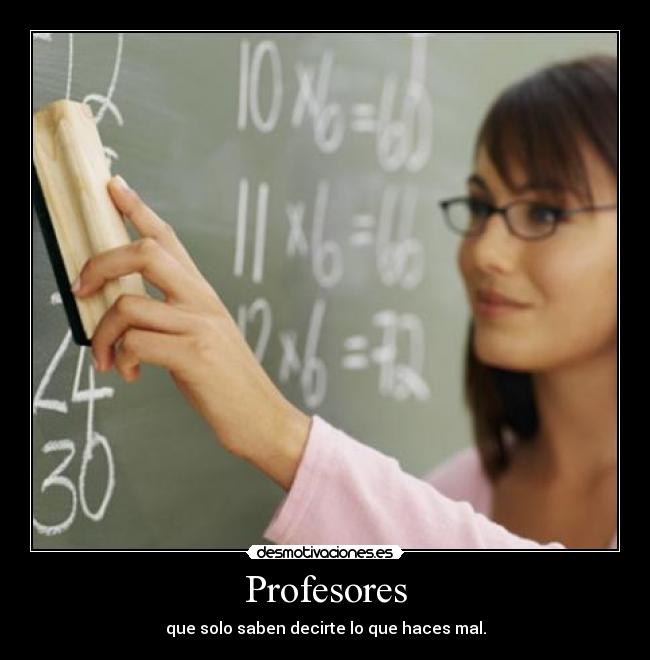Profesores -