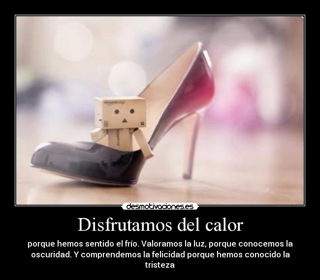 Disfrutamos del calor -