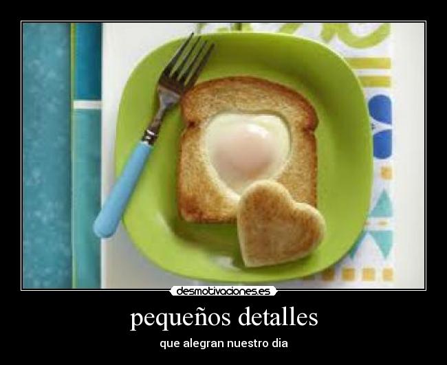 pequeños detalles -
