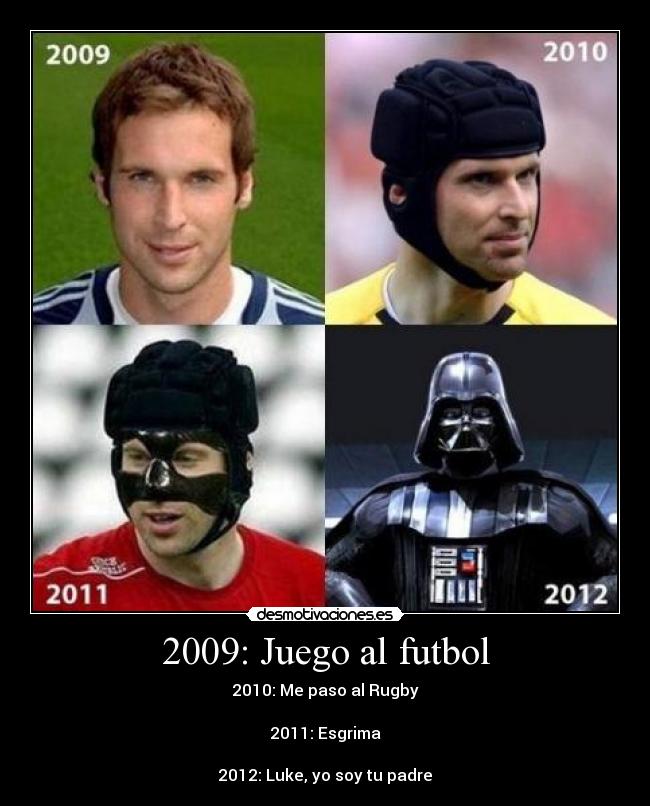 2009: Juego al futbol -