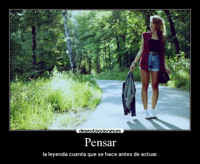 Pensar -
