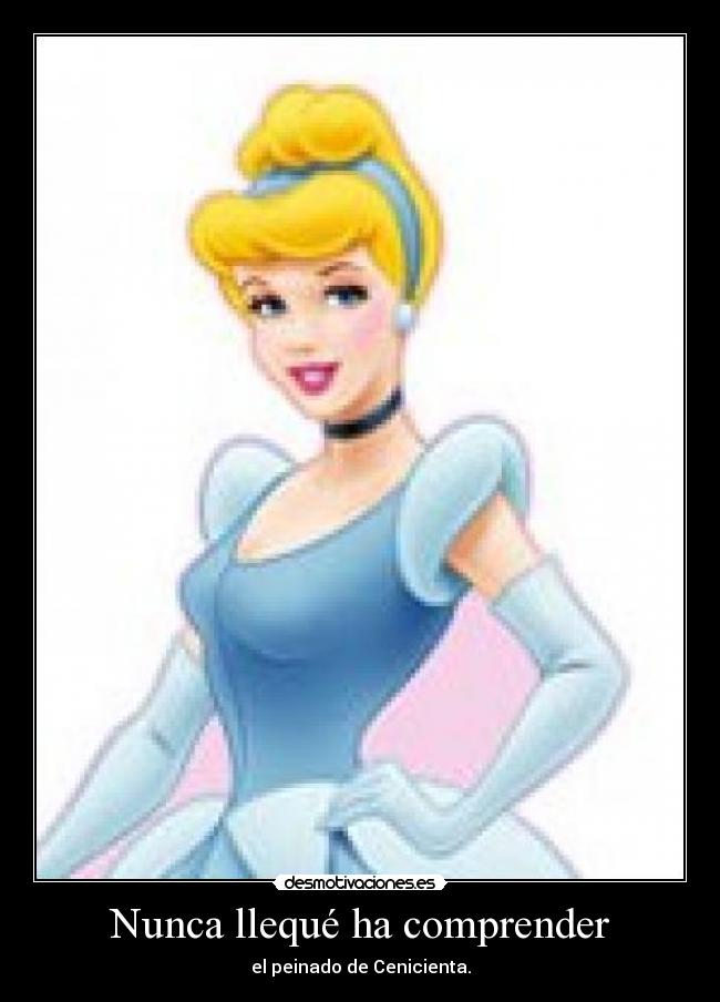 Nunca llequé ha comprender - 