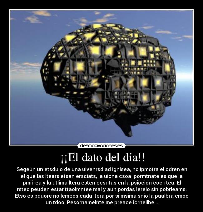 ¡¡El dato del día!! -
