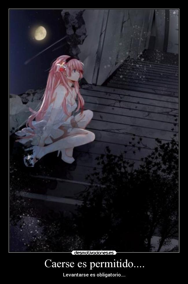 Caerse es permitido.... - 
