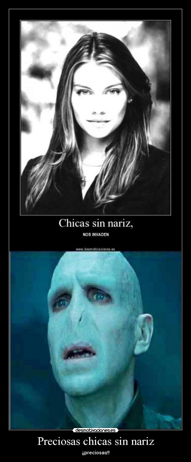 Preciosas chicas sin nariz - ¡¡preciosas!!