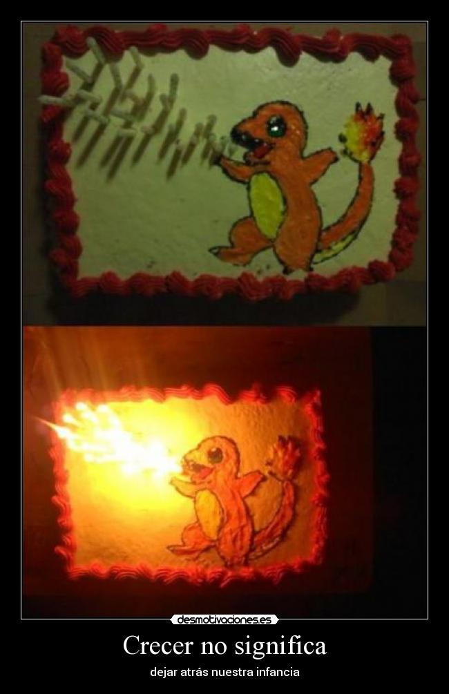 Crecer no significa -
