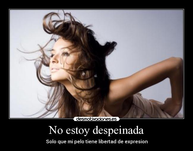 No estoy despeinada - 