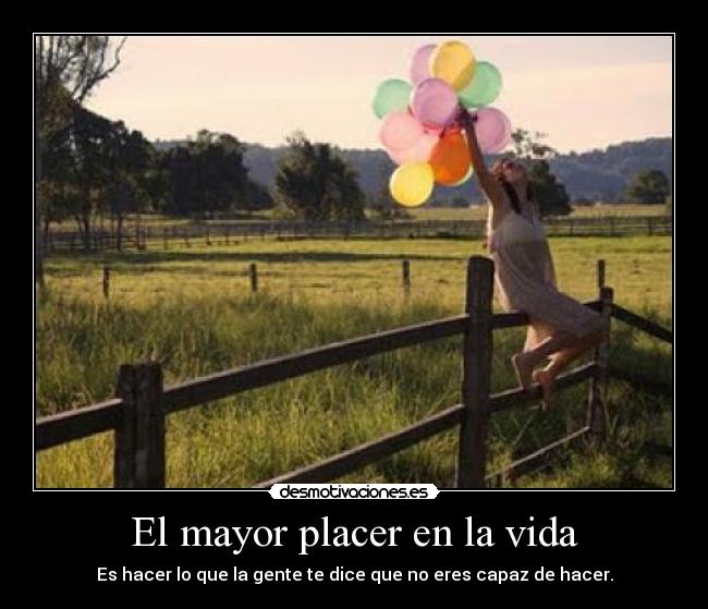 carteles vida placer vida desmotivaciones