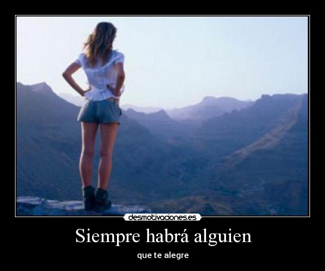 Siempre habrá alguien -