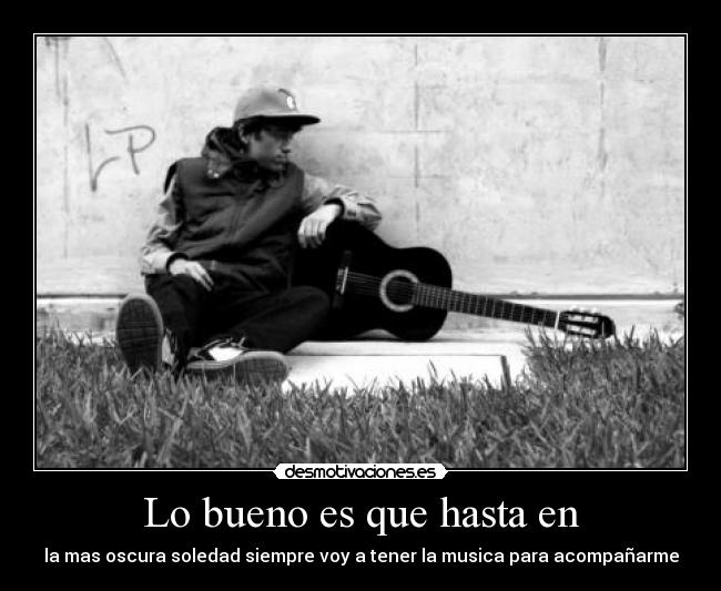 Lo bueno es que hasta en - 