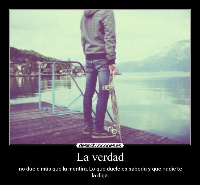 La verdad -
