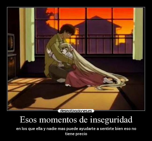 Esos momentos de inseguridad -