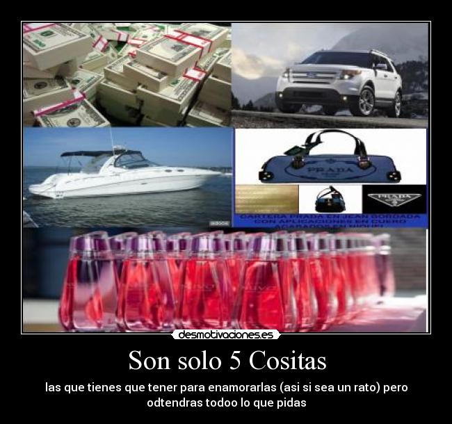 Son solo 5 Cositas -