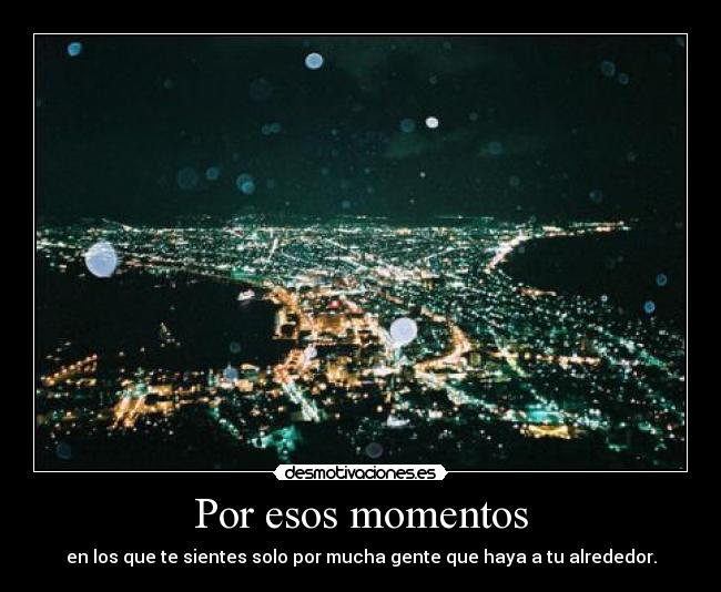 Por esos momentos - 
