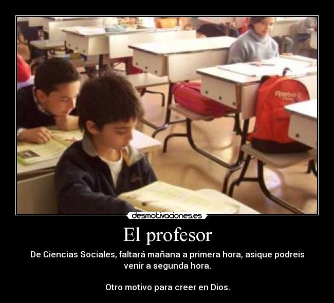 El profesor -