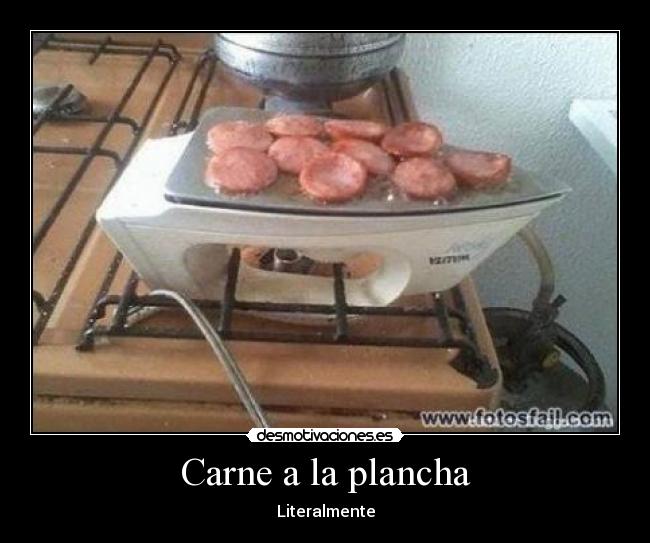 Carne a la plancha -