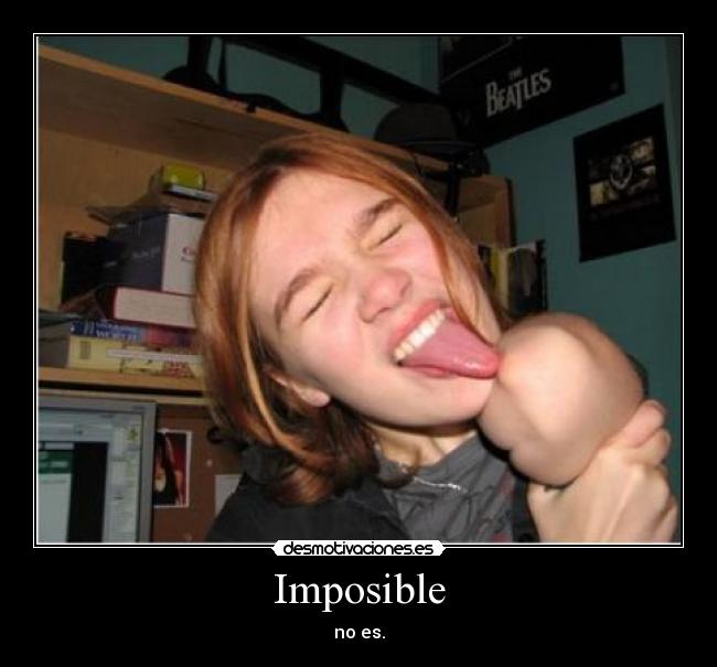 Imposible - no es.