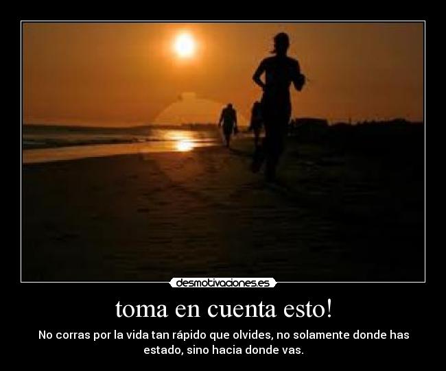 carteles correr sol desmotivaciones