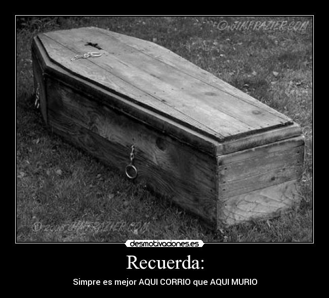 Recuerda: - 